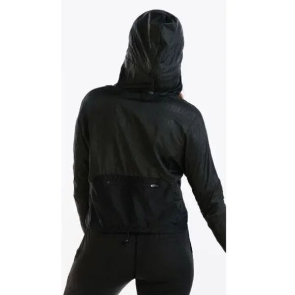 Zyia Active Women’s Ultra Light Windbreaker Jacket – Black – Size Small - Picture 1 of 7